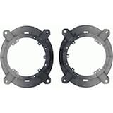 Metra - Speaker Adapter Plate for Select Toyota 2021-2024 Vehicles (2-Pack) - Black