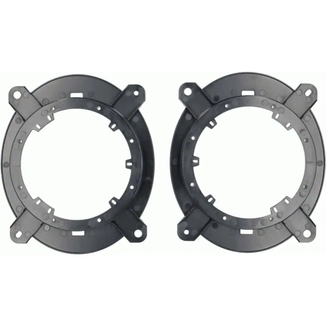 Metra - Speaker Adapter Plate for Select Toyota 2021-2024 Vehicles (2-Pack) - Black