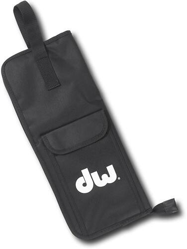 Angle Standard. DW - Padded Drumstick Bag - Black.