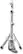 Front Standard. PDP - 800 Series Hi-Hat Stand - Chrome/Black.