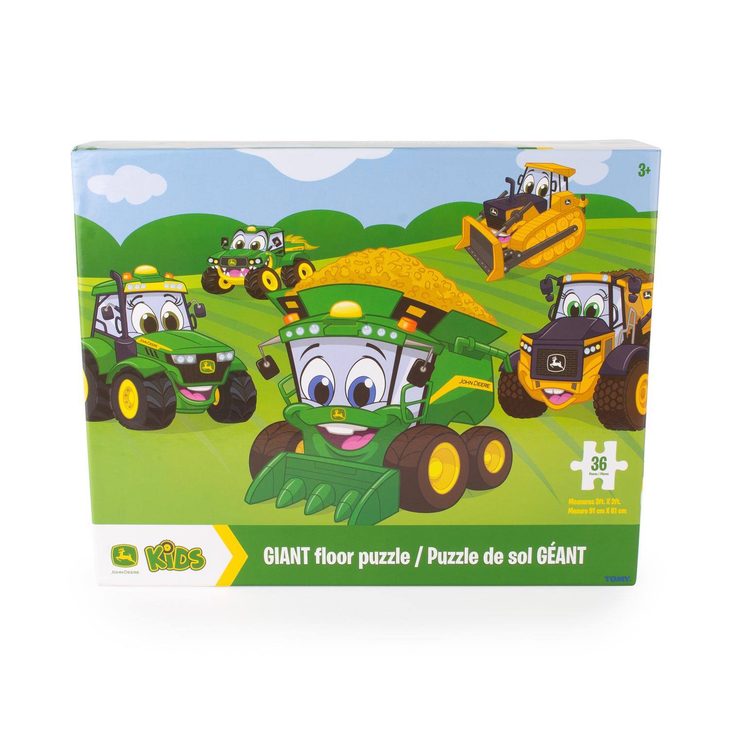 TOMY John Deere Giant Floor Puzzle Multicolored 36 pc 47281B - Best Buy