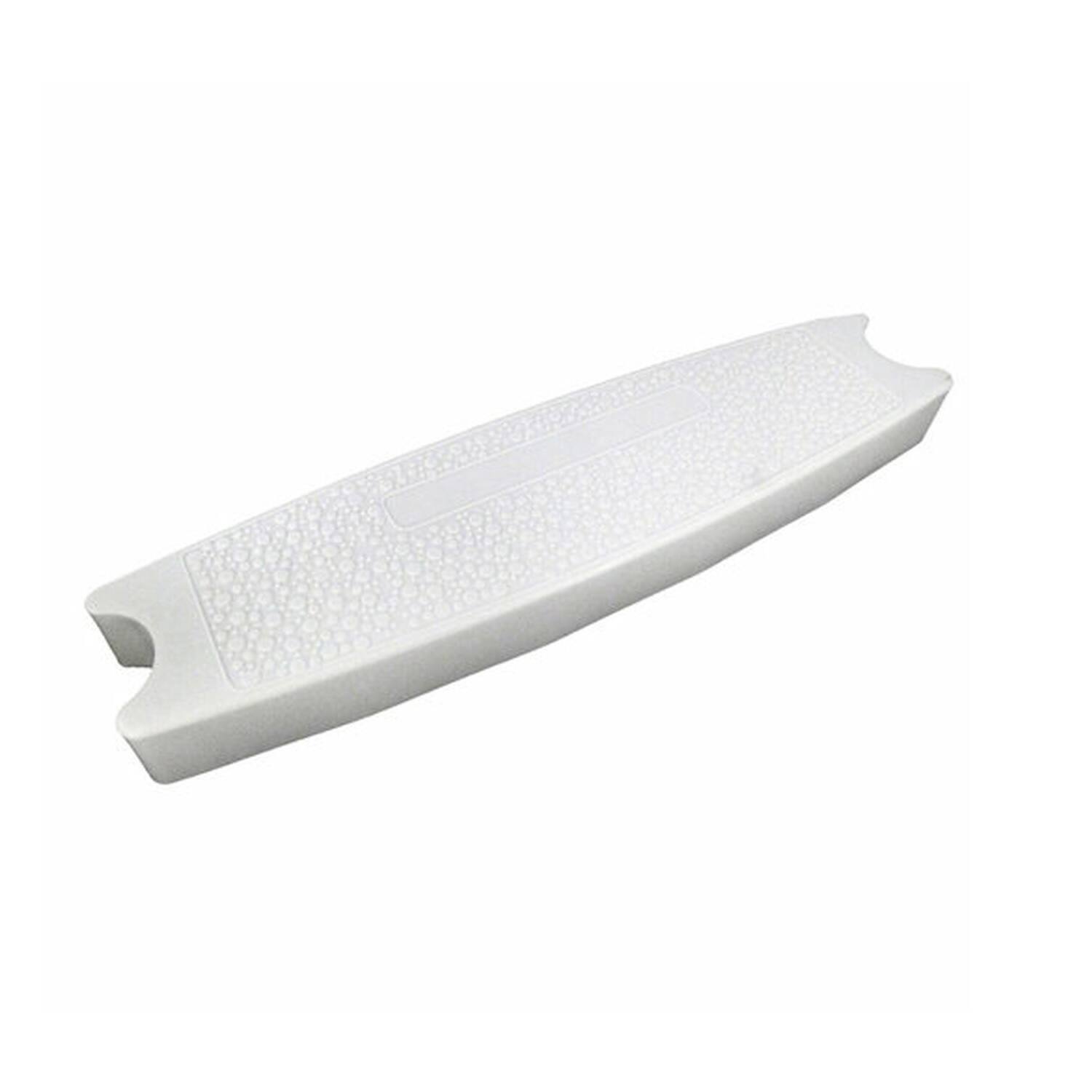 Alt View 3. Swim Central - Heavy Duty Replacement Molded Swimming Pool Ladder Step - 19.5" - White.