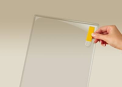 Alt View 5. Scotch - Display Pocket, 8.5" x 11" - Clear.