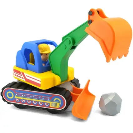 Front. Kiddieland - Light & Sound: My First Excavator.