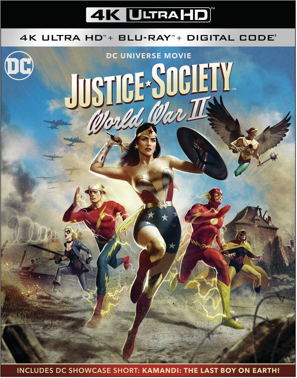 Justice Society: World War II  - 4K Blu-Ray