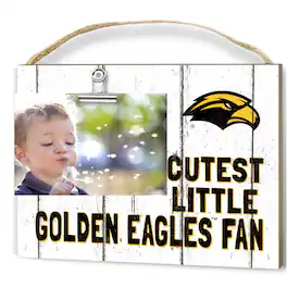Jardine - Southern Miss Golden Eagles 8'' x 10'' Cutest Little Weathered Logo Clip Photo Frame - White