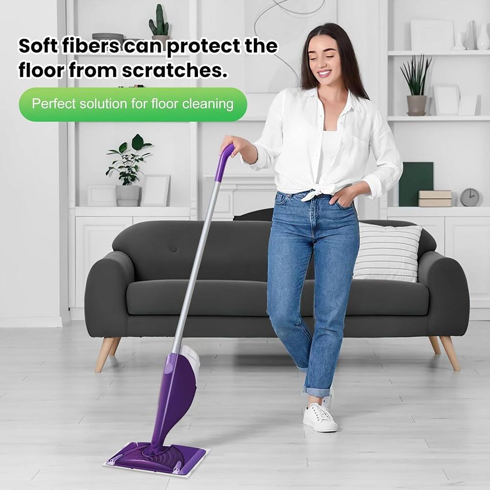 Soft fibers can protect the floor from scratches.

Perfect solution for floor cleaning