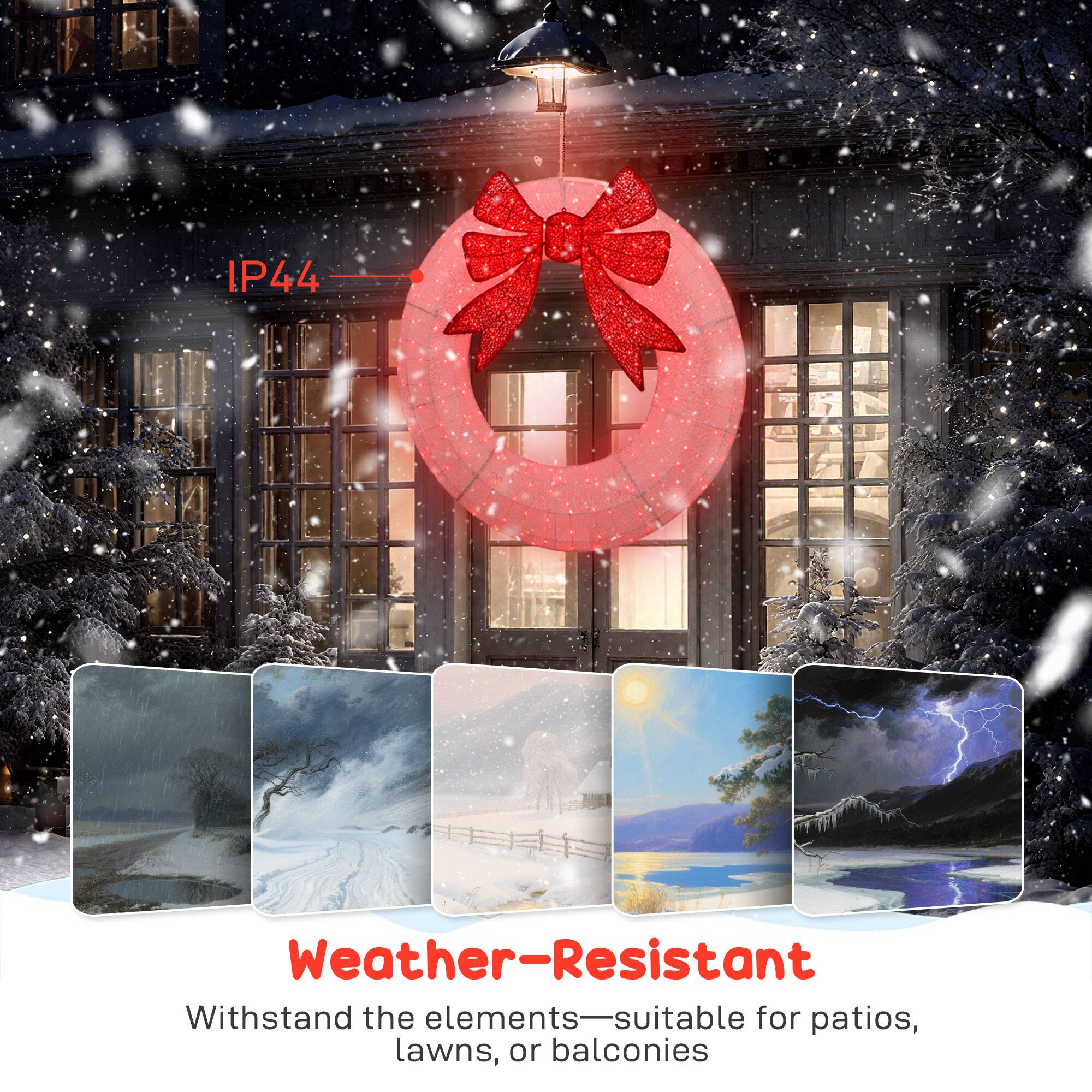 IP44  
Weather-Resistant  
Withstand the elements—suitable for patios, lawns, or balconies