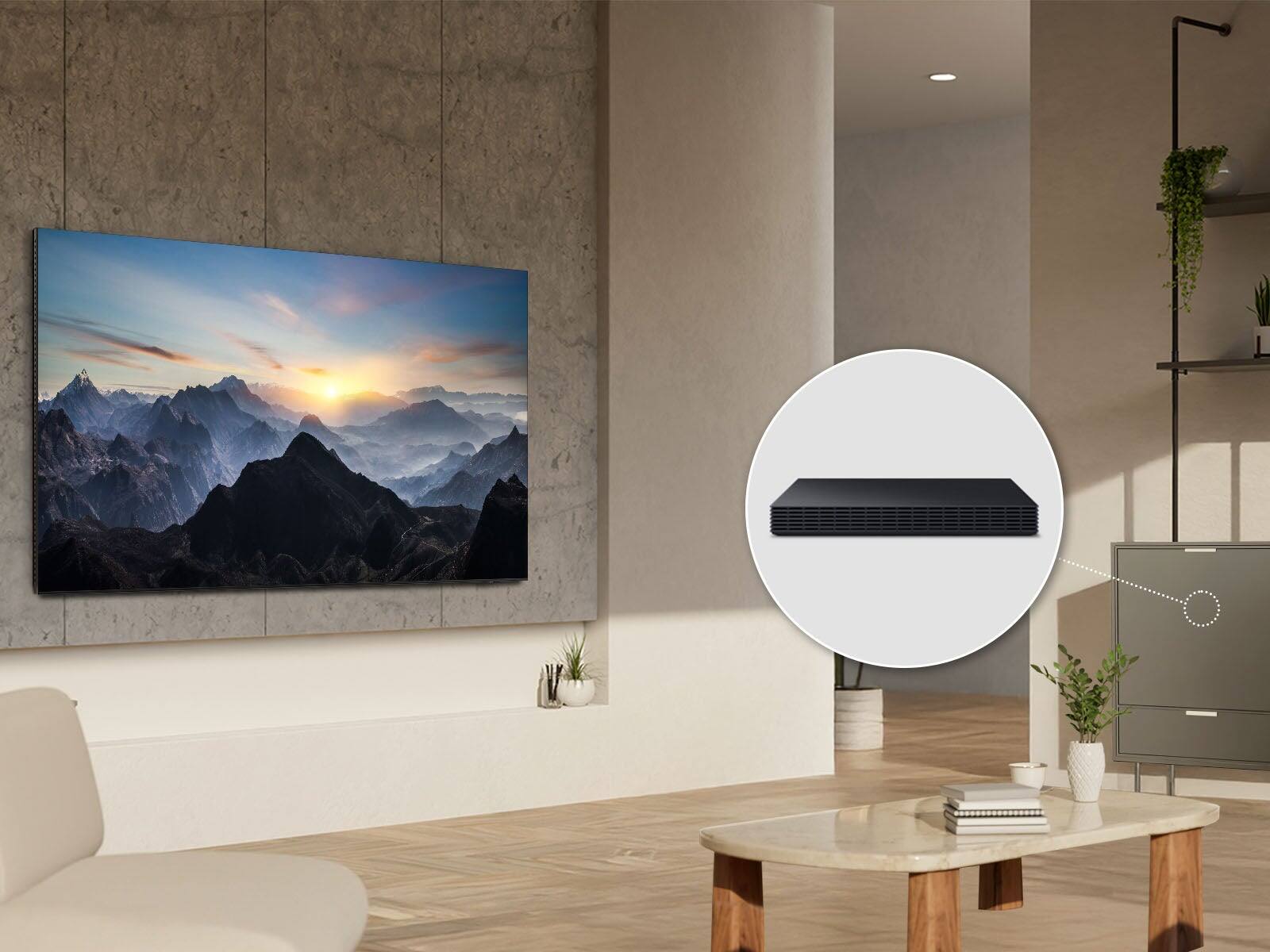Alt View 18. Samsung - Wireless One Connect Box for Micro RGB (R95H), OLED (S95H), The Frame Pro (LS03HW) - Black.