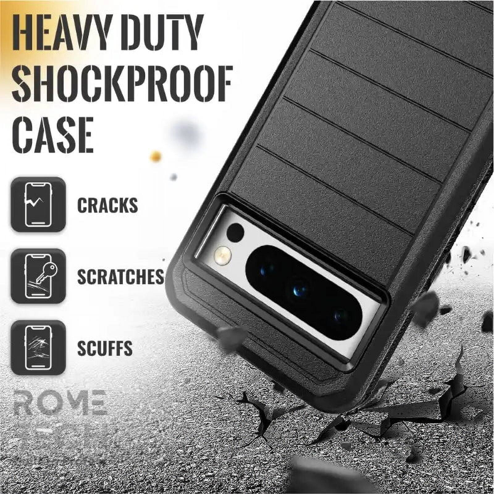 HEAVY DUTY SHOCKPROOF CASE

- CRACKS
- SCRATCHES
- SCUFFS

ROME