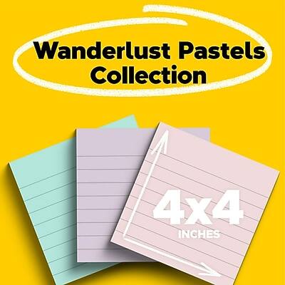 Wanderlust Pastels Collection  
4x4 Inches