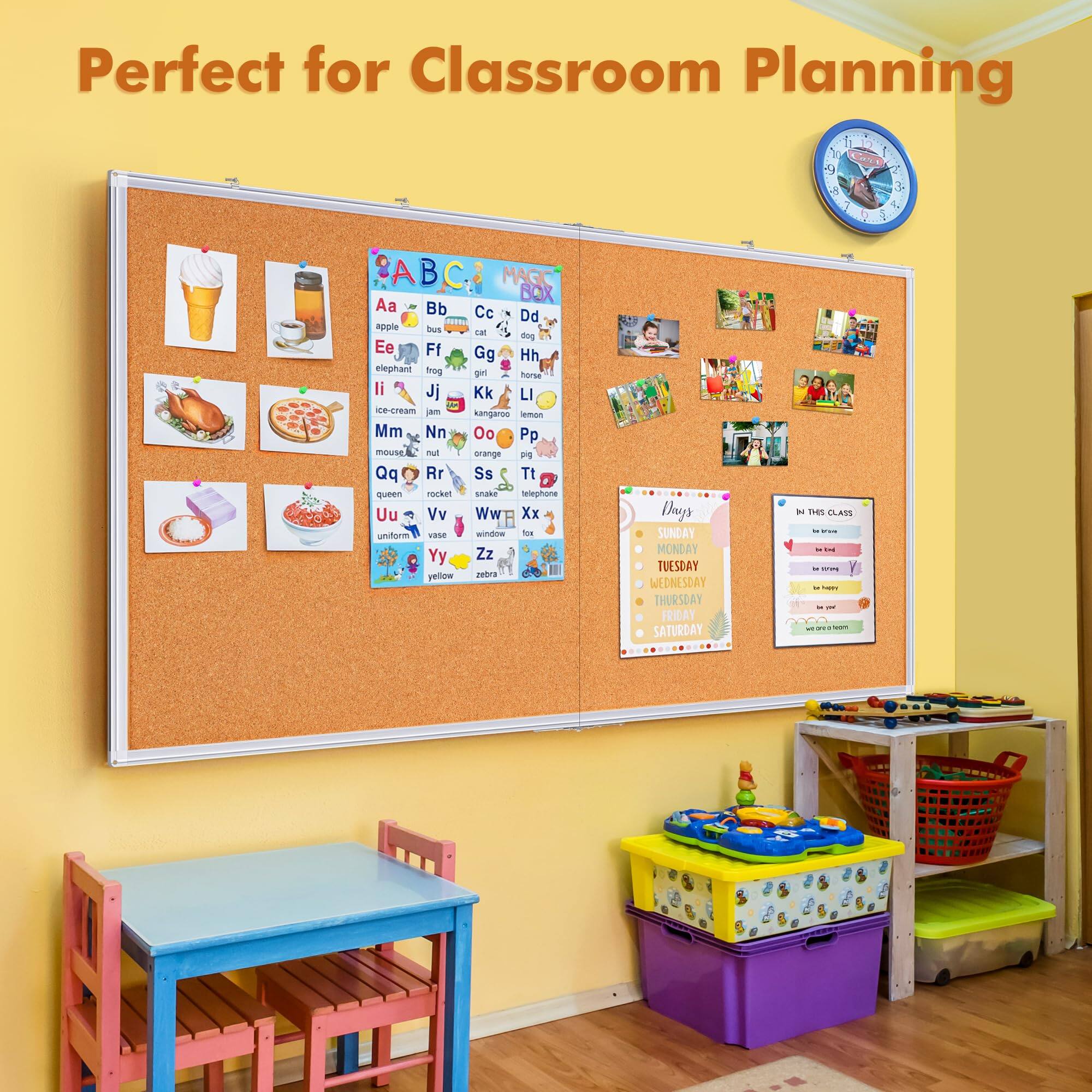 Perfect for Classroom Planning

ABC MAGC BOX

Aa Bb Cc Dd Ee Ff Gg Hh Ii Jj Kk Ll Mm Nn Oo Pp Qq Rr Ss Tt Uu Vv Ww Xx Yy Zz

apple bus cat dog elephant frog girl horse ice-cream jam kangaroo lemon mouse nut orange pig queen rocket snake telephone tiger unicorn vase window fox yellow zebra

Days

SUNDAY MONDAY TUESDAY WEDNESDAY THURSDAY FRIDAY SATURDAY

IN THIS CLASS

I am happy
I am sad
I am angry
I am tired
I am hungry
I am sleepy
I am sick
I am happy
I am sad
I am angry
I am tired
I am hungry
I am sleepy
I am sick