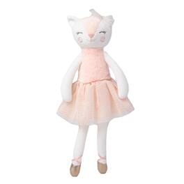 TriAction Toys - Teddykompaniet Plush Ballerina Cat, Celine - White