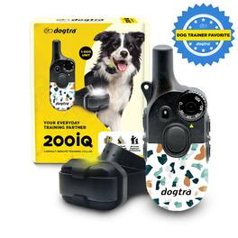 Dogtra - 200iQ Remote Training E Collar - 100 Levels, 1/2 Mile Range, Waterproof - Organic Stone