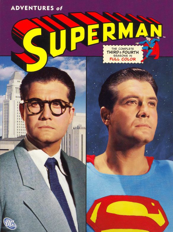  The Adventures of Superman: The Complete Third &amp; Fourth Seasons [5 Discs] [DVD]