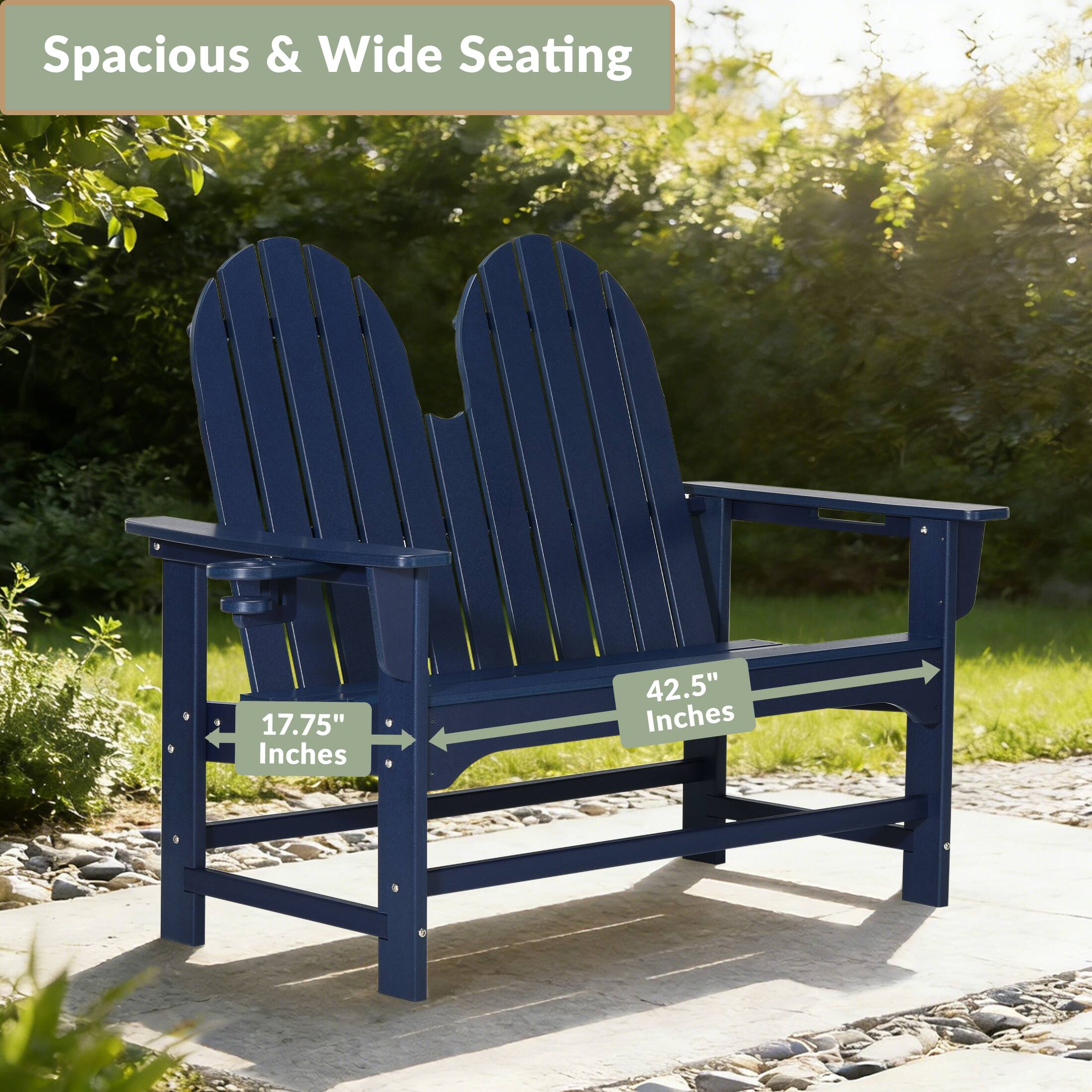 Spacious & Wide Seating

17.75" Inches

42.5" Inches
