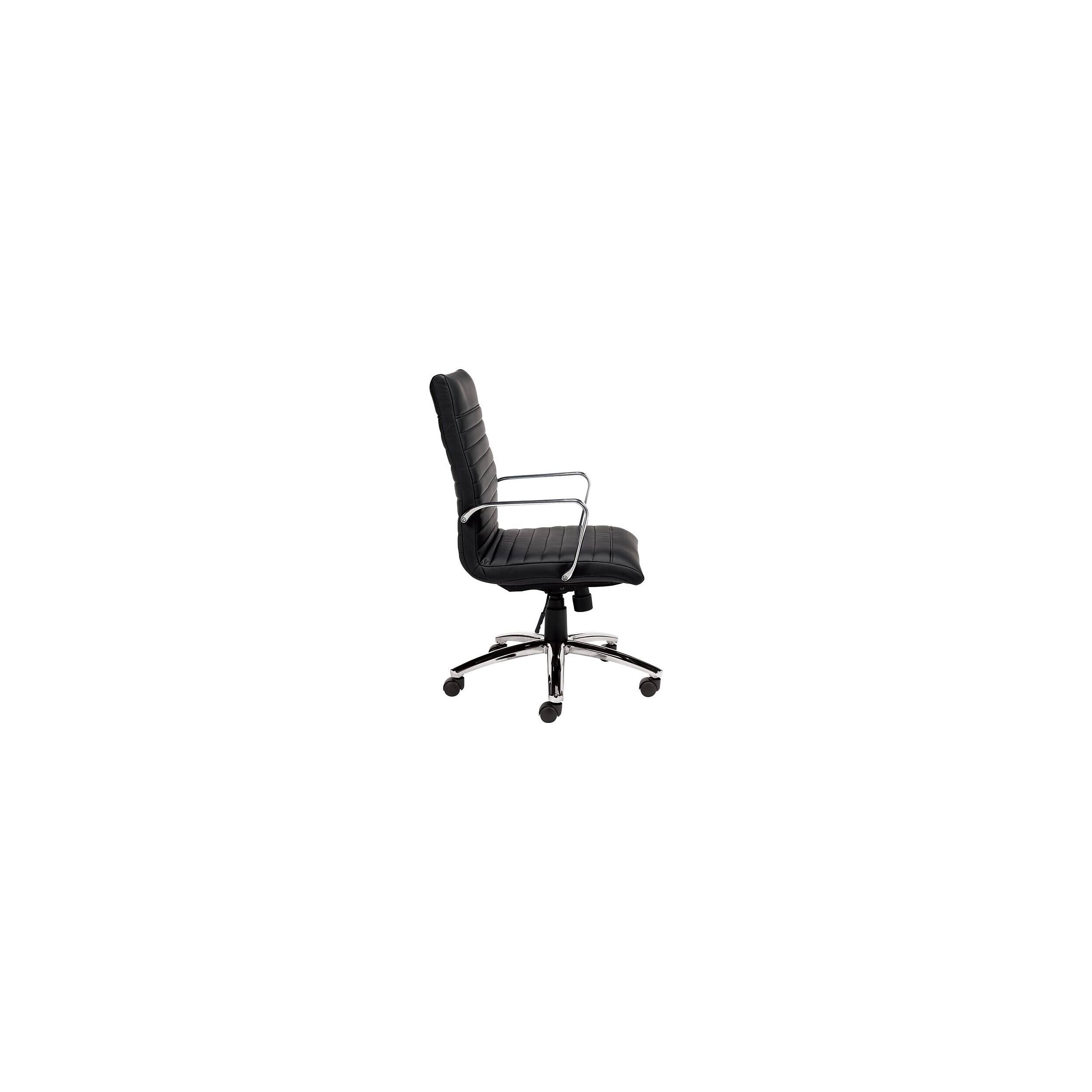 Alt View 1. The Office - to Go Faux Leather Executive Chair, Black (OTG11730B) - Black.
