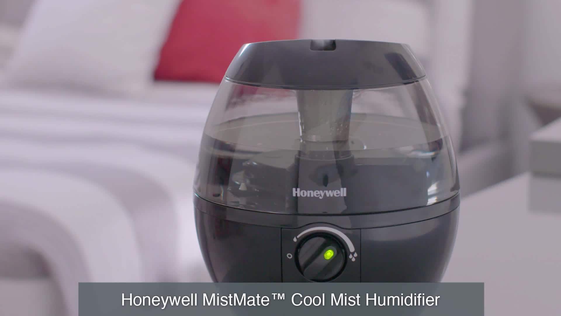 Best Buy Honeywell Mistmate 0.5 Gal. Cool Mist Humidifier Black HUL520B