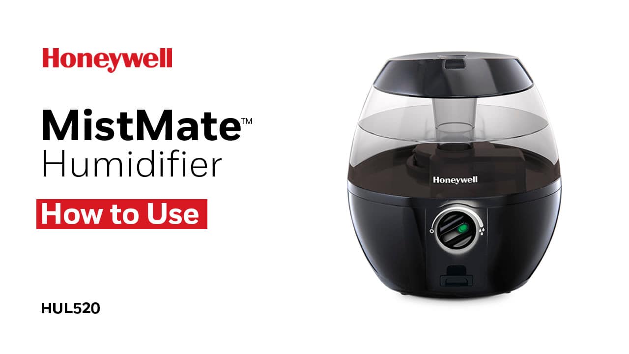 Honeywell Mistmate 0.5 Gal. Cool Mist Humidifier Black HUL520B Best Buy