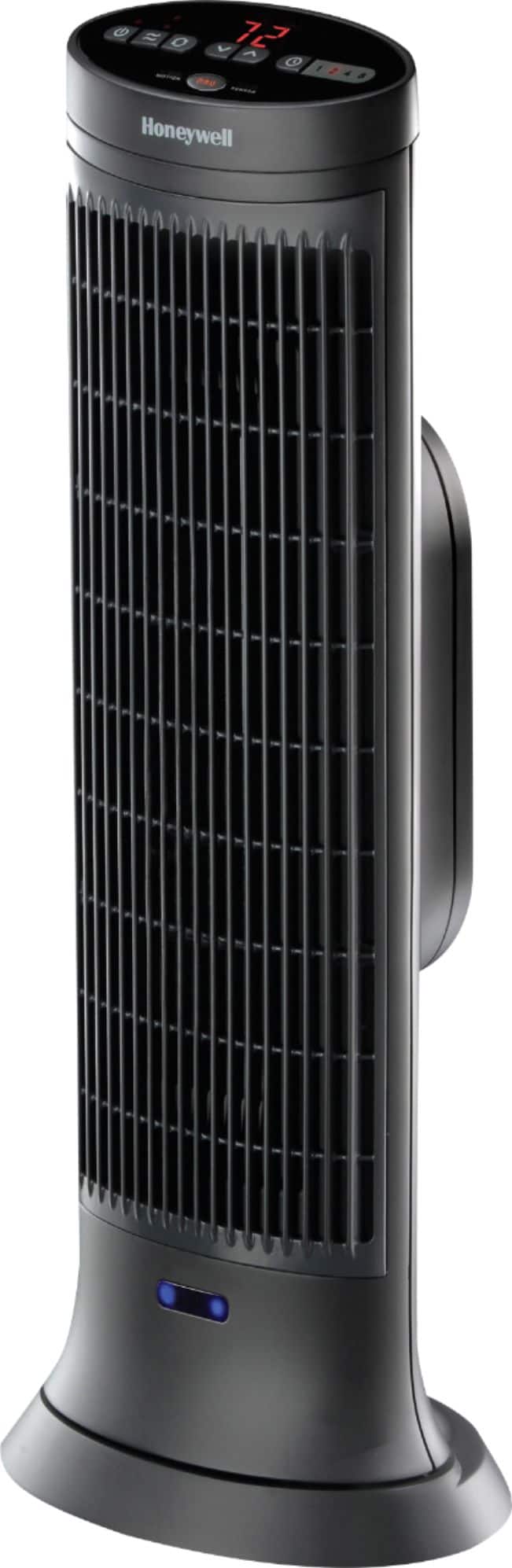 Angle. Honeywell - Ceramic Tower Heater - Slate Gray.
