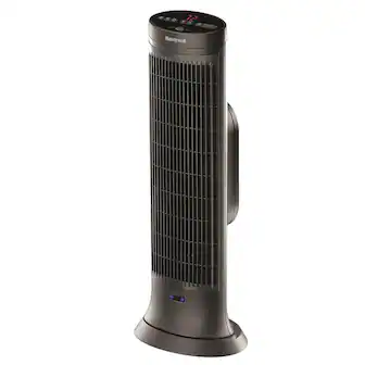 Front. Honeywell - Ceramic Tower Heater - Slate Gray.