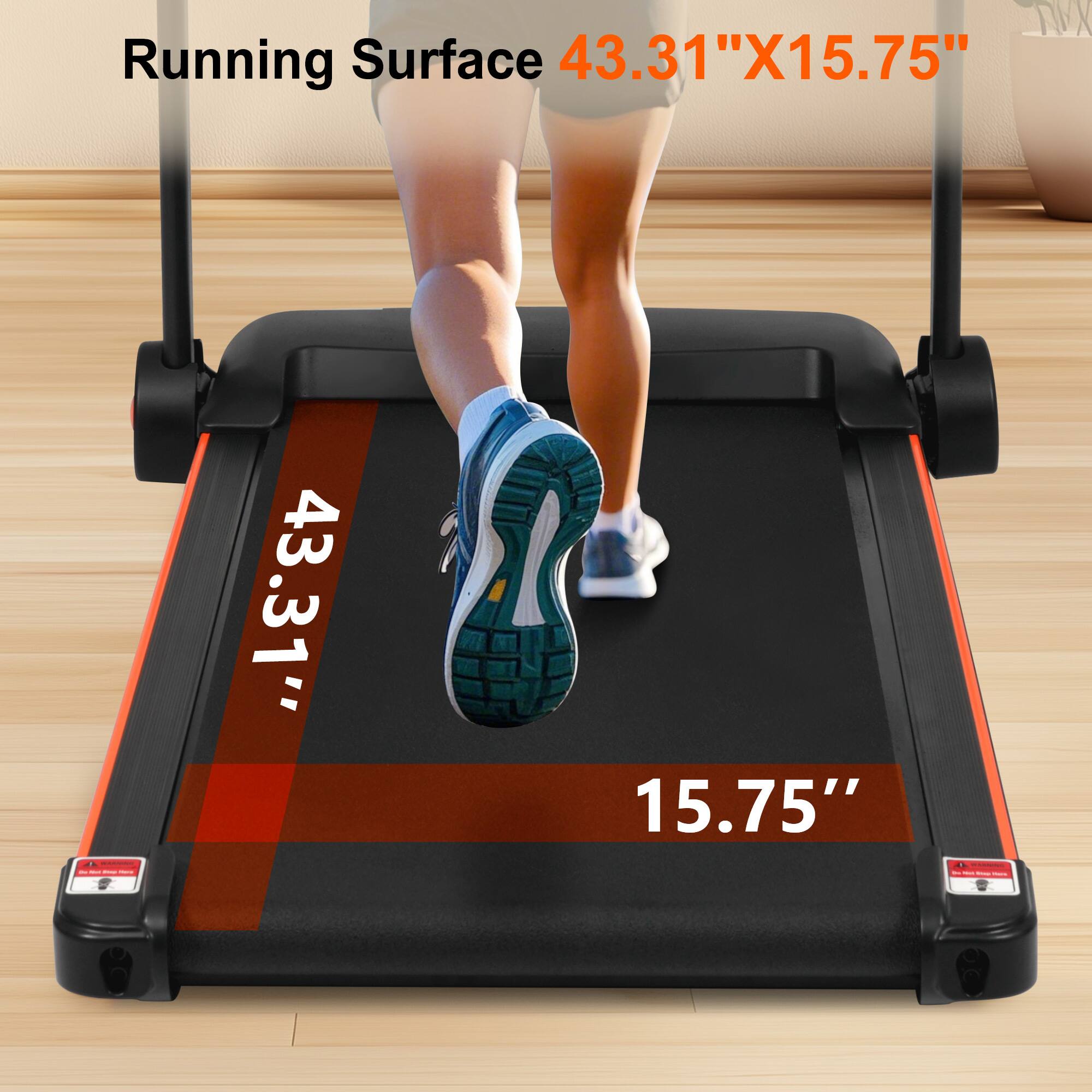 Running Surface 43.31"X15.75"