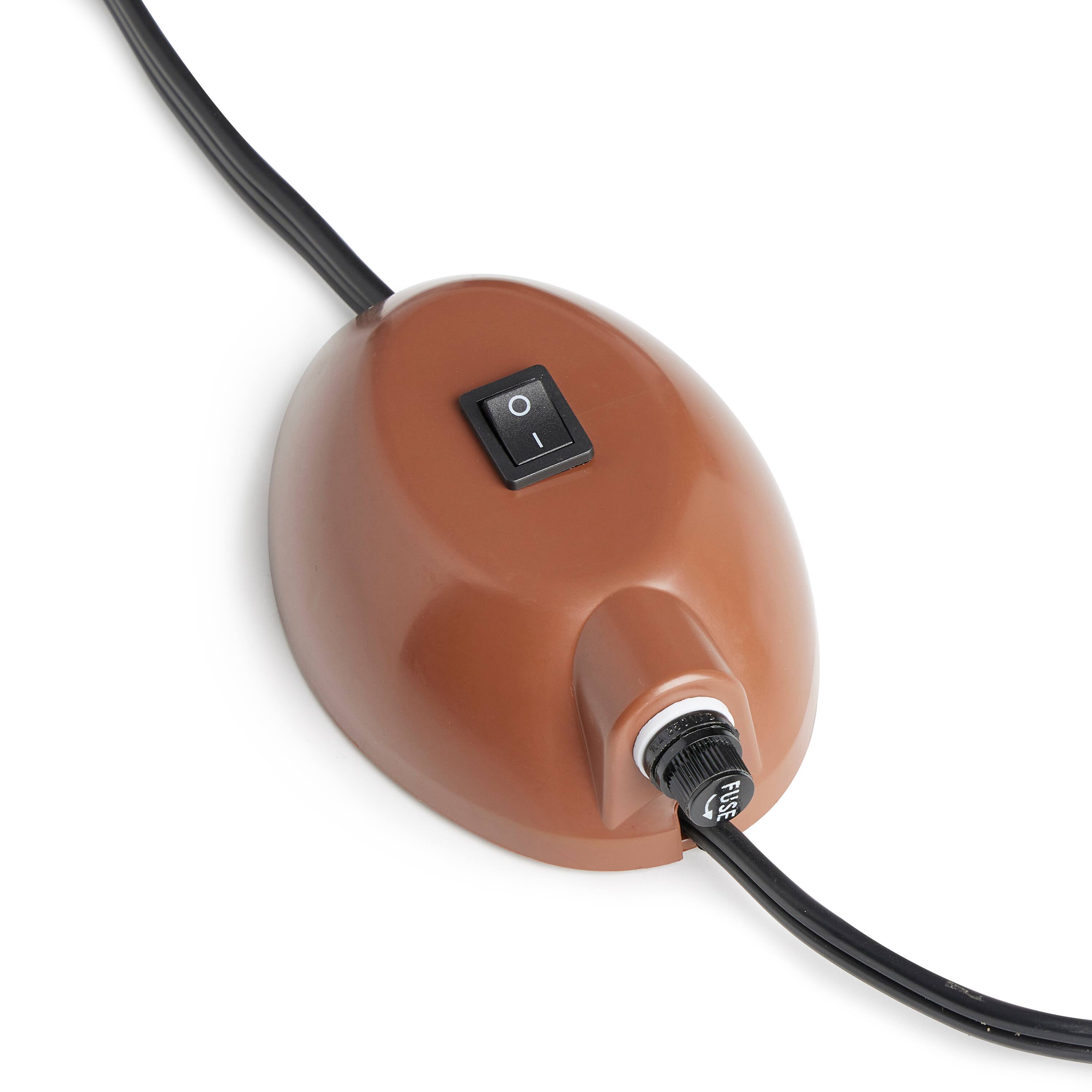 Alt View 5. Home Heritage - Home Heritage 1-1.75" Artificial Christmas Tree Base Rotating Metal Stand, Brown - Brown.