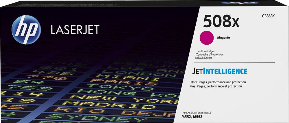 HP - 508X High-Yield Toner Cartridge - Magenta