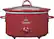 Front. Crock-Pot - Oval Slow Cooker - Red.