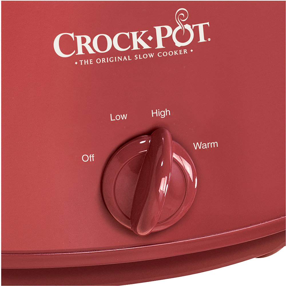 Crockpot Red SCV401-TR 4-Quart Manual Slow Cooker – National
