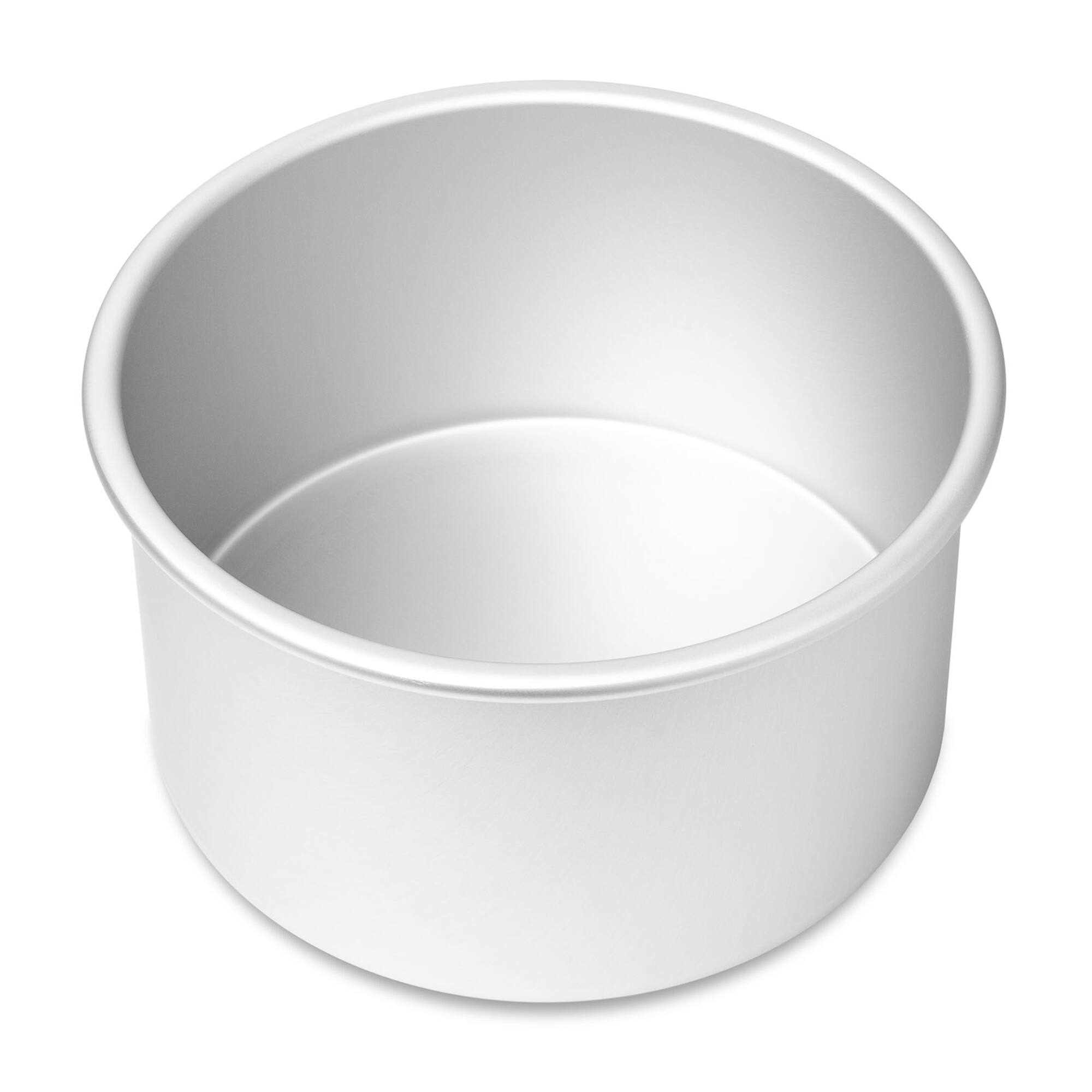Alt View 3. Last Confection - Round Aluminum Cake Pan Sets - Silver.