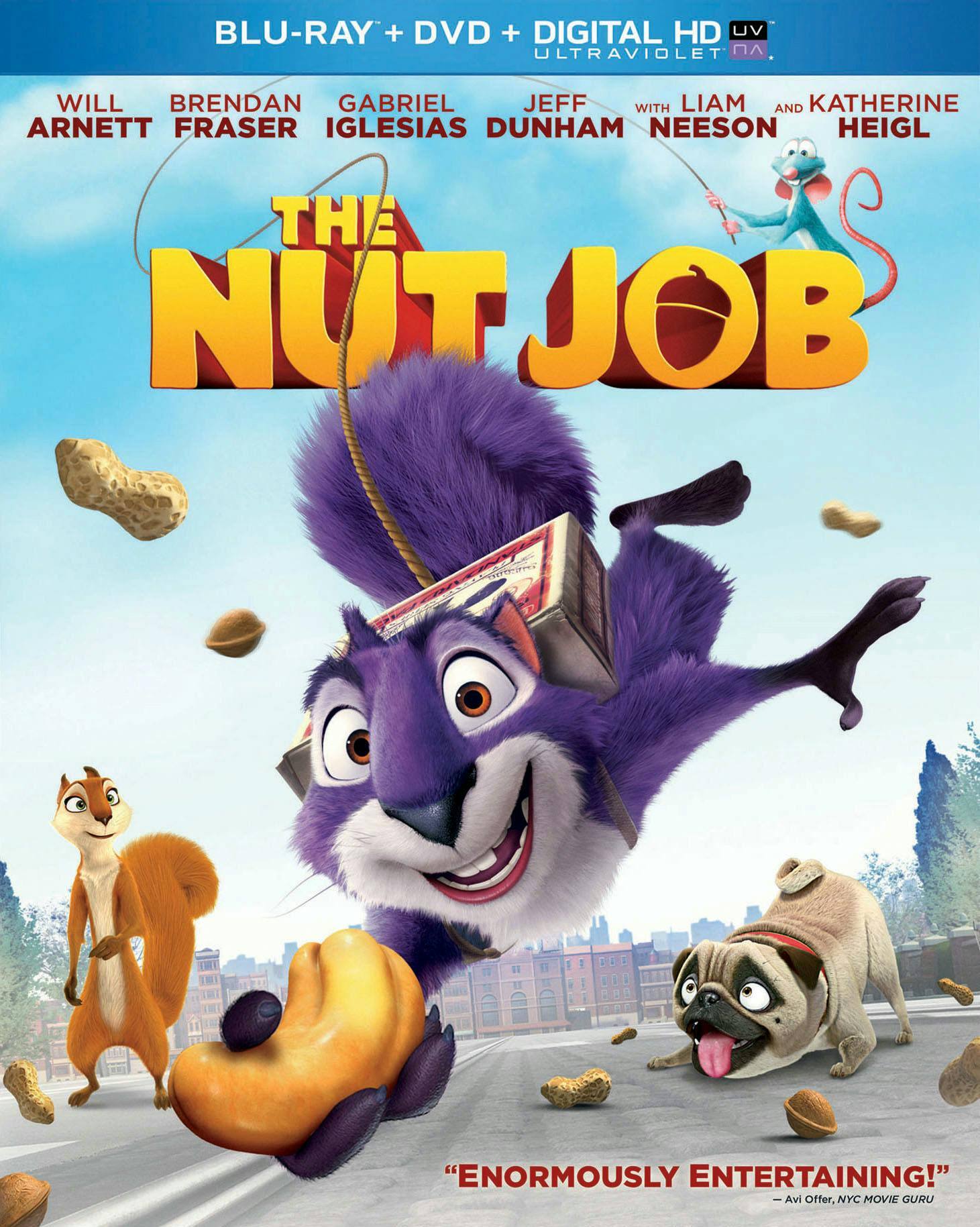 The Nut Job (DVD + Digital + Ultraviolet) [Blu-ray] [Standard]