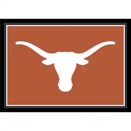 Imperial - Texas Longhorns 7'8'' x 10'9'' Spirit Rug - Multicolor