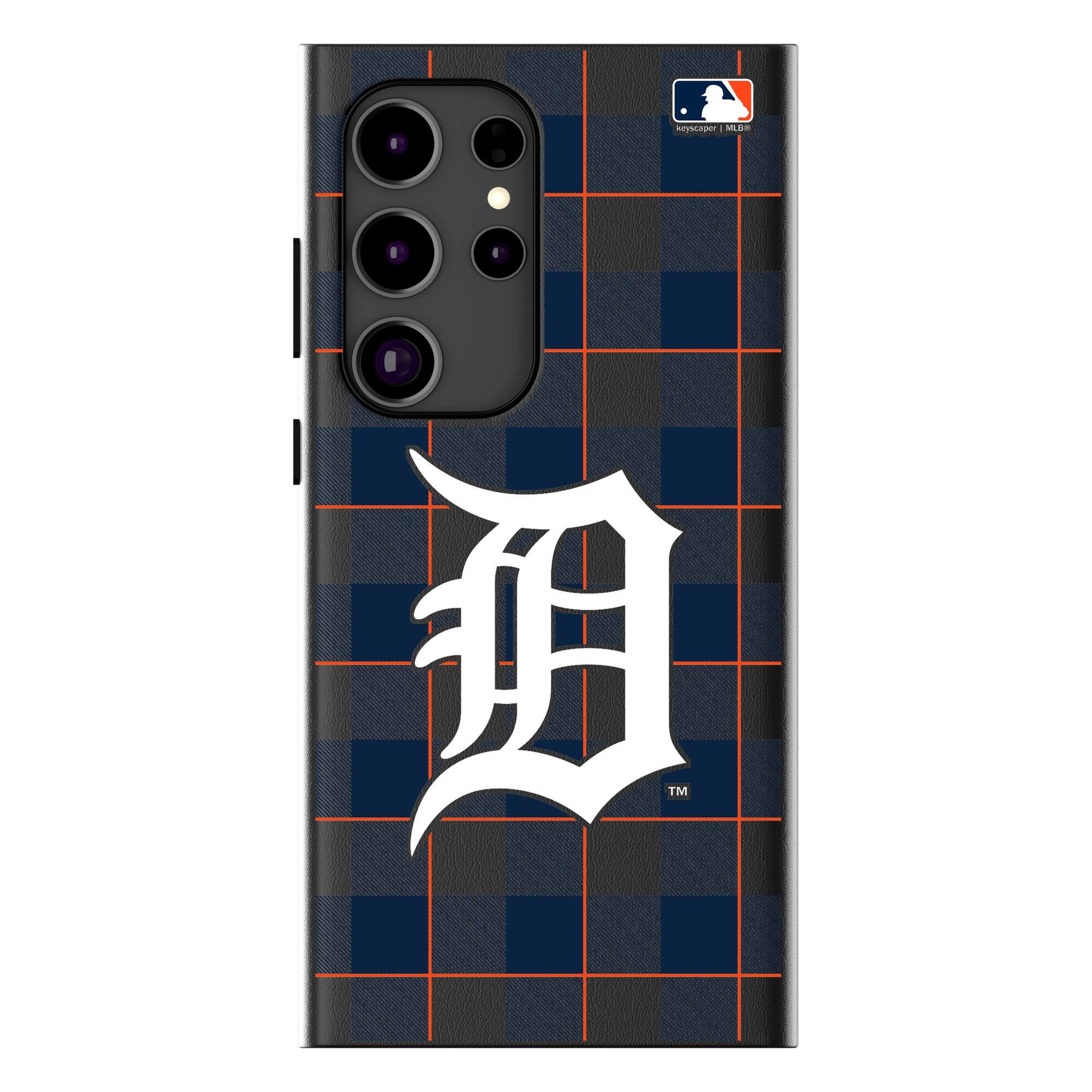 Keyscaper - MLB - Detroit Tigers Plaid Galaxy Magnetic Bump Case - S24 Ultra - Black price history on PriceWatchPro