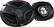 Front Standard. JVC - DRVN 6" x 9" 3-Way Speakers with Carbon Mica Woofer Cones (Pair) - Black/Red.