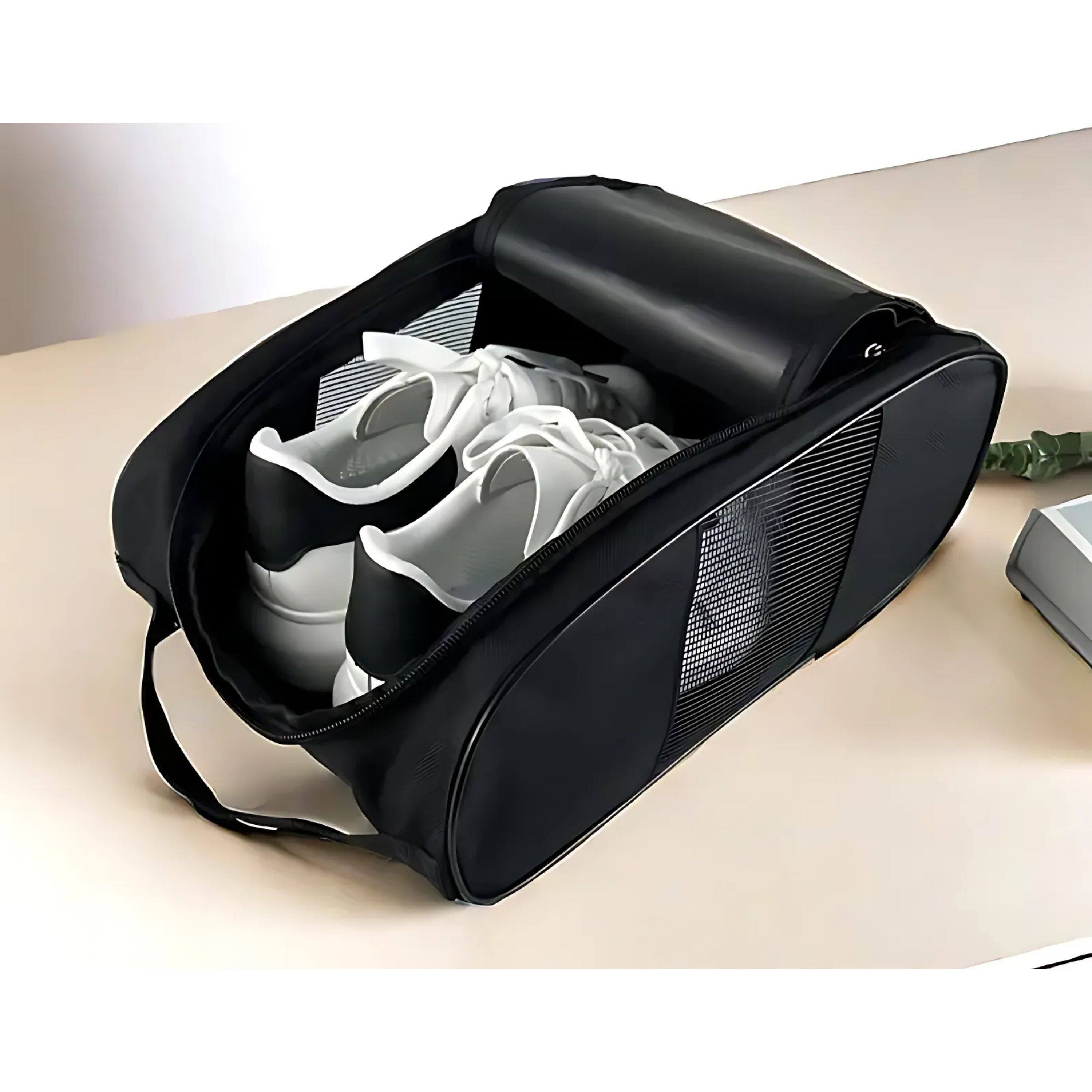 Alt View 1. Kitcheniva - Portable Shoe Organizer Bag – Travel & Sports - Black.