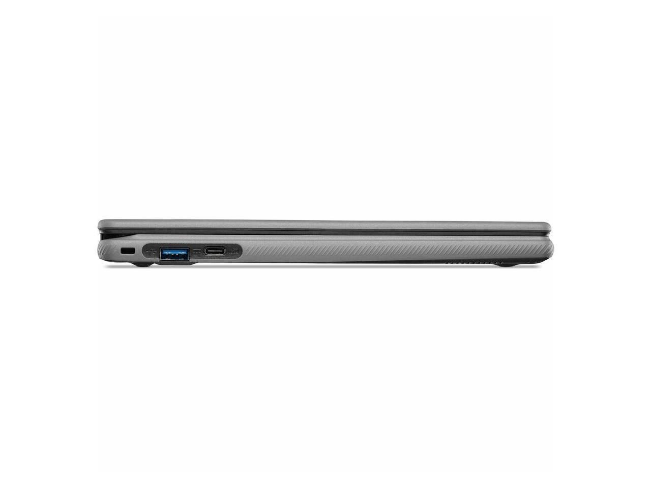 Alt View 2. Acer - Acer 311 R725T-808B 11.6" Touchscreen Chromebook MT8 8GB 64GB eMMC ChromeOS - Black.