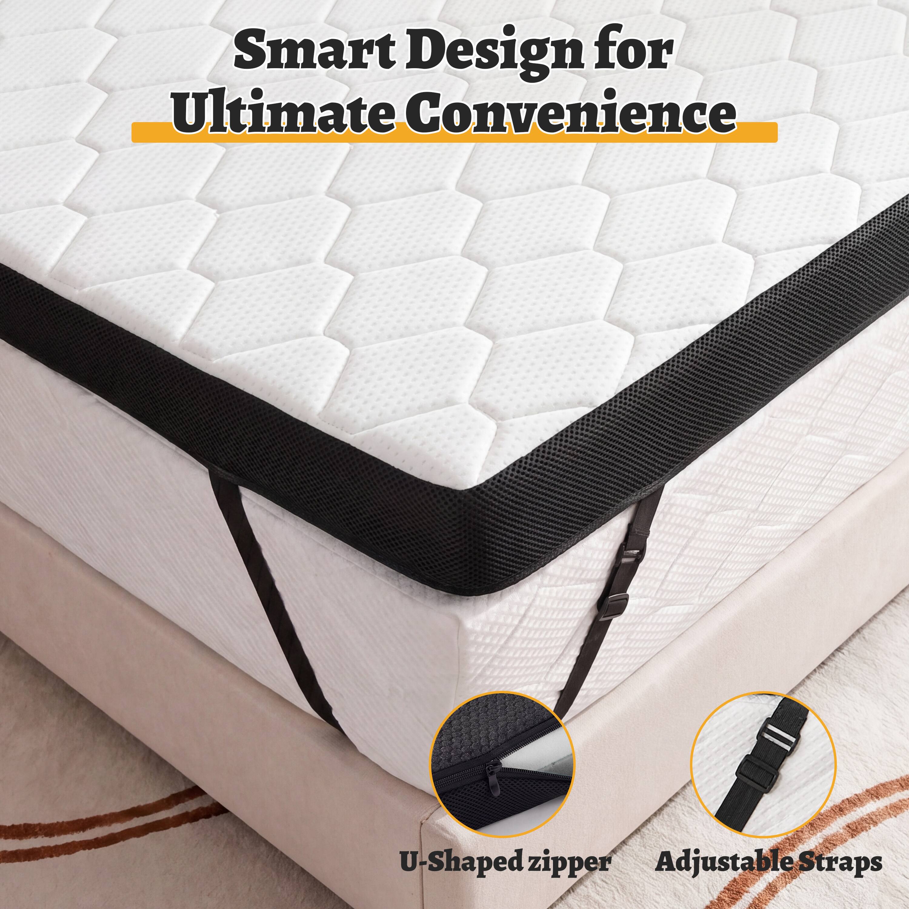 Smart Design for Ultimate Convenience

U-Shaped zipper Adjustable Straps