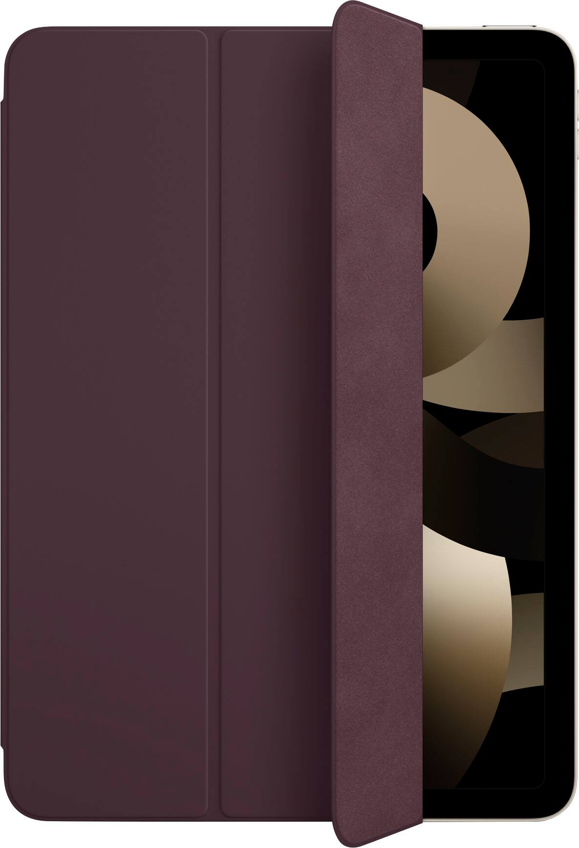 Left. Apple - Smart Folio for Apple® iPad® Air 10.9" (4th, or 5th Generation 2022) - Dark Cherry.
