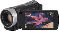 Front Standard. JVC - Everio GZEX355BUS 16GB HD Flash Memory Camcorder - Black.