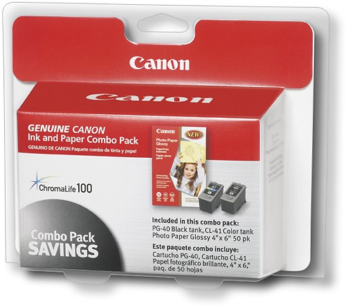  Canon - Photo Paper and Ink Print Pack