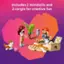 Includes 2 minidolls and 2 corgis for creative fun.