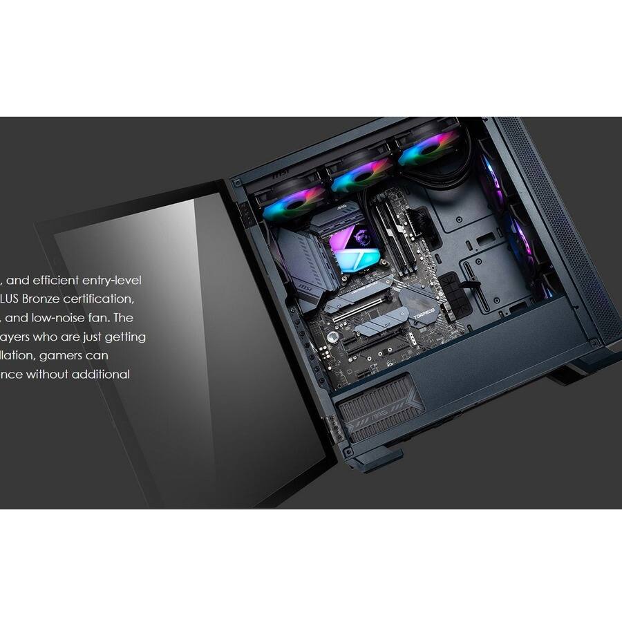 and efficient entry-level LUS Bronze certification, and low-noise fan. The players who are just getting started, gamers can enjoy without additional