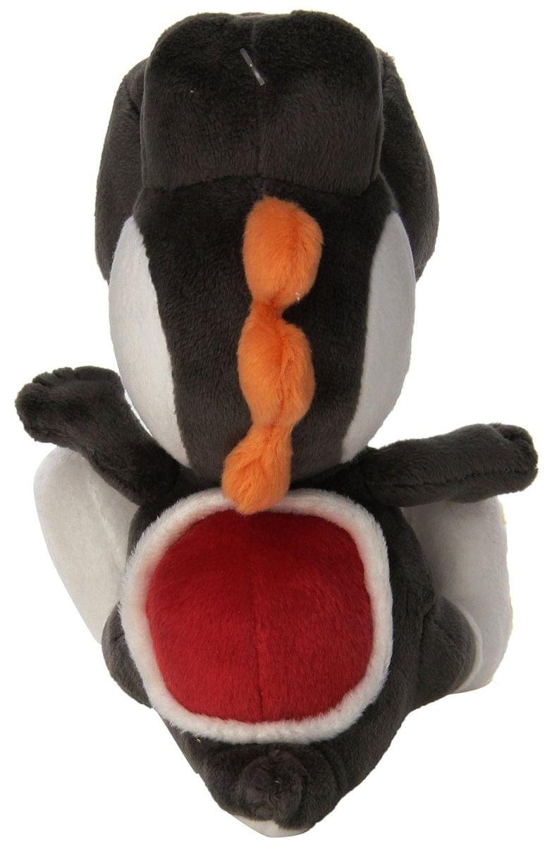 Alt View 1. Little Buddy - Super Mario Bros. 6" Plush: Black Yoshi - Black.