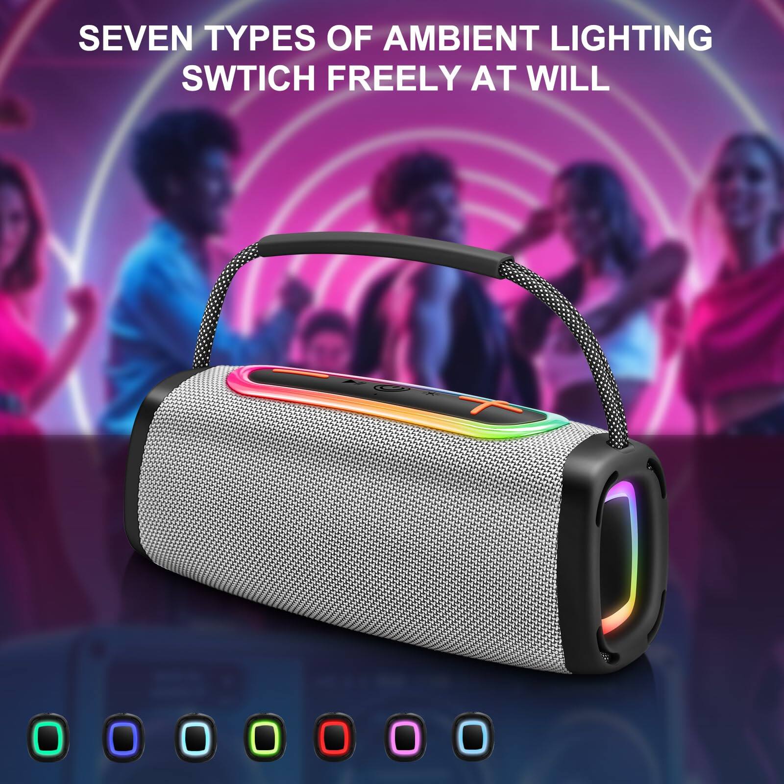 SEVEN TYPES OF AMBIENT LIGHTING SWITCH FREELY AT WILL