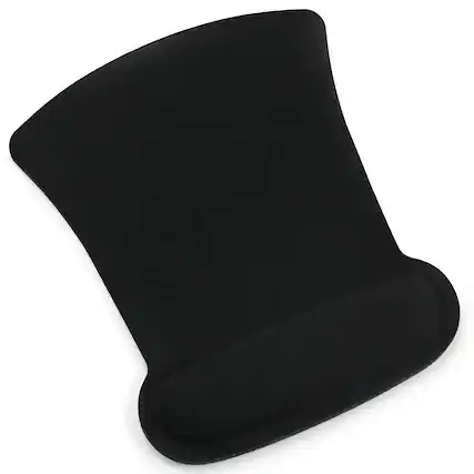 Front. Kitcheniva - Gaming Mouse Pad Wrist Rest Support - Black.