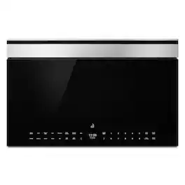 JennAir - NOIR 1.1 Cu. Ft. Built-In Microwave with 7-in-1 Flush - Stainless Steel