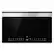 Front. JennAir - NOIR 1.1 Cu. Ft. Built-In Microwave with 7-in-1 Flush - Stainless Steel.