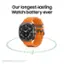 Our longest-lasting watch battery ever. Based on typical use; results may vary.