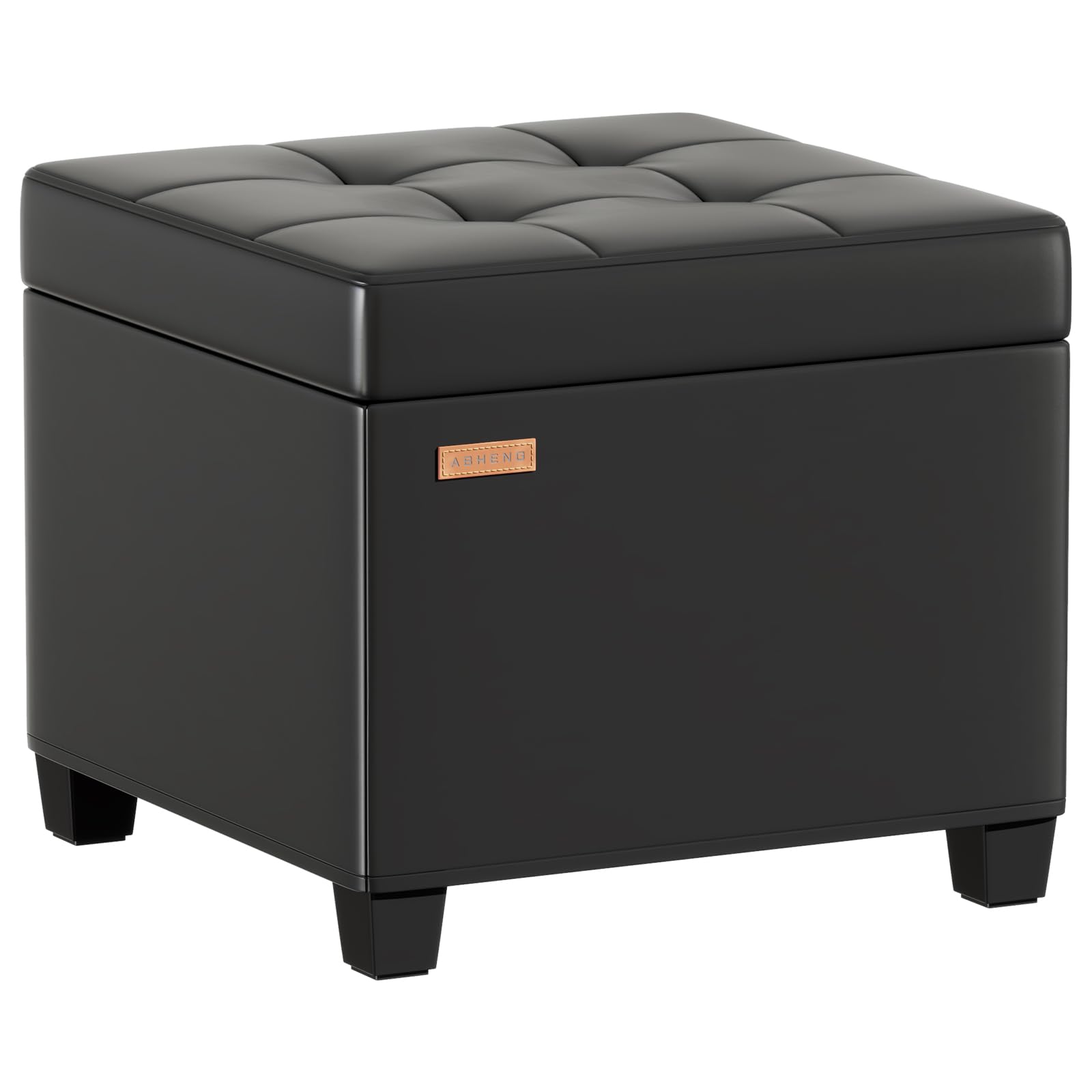 Pu-black 17.7" D x 17.7" W x 17.7" H